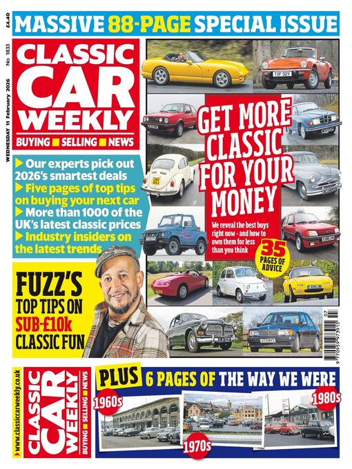 Title details for Classic Car Weekly by H BAUER PUBLISHING LIMITED - Available
